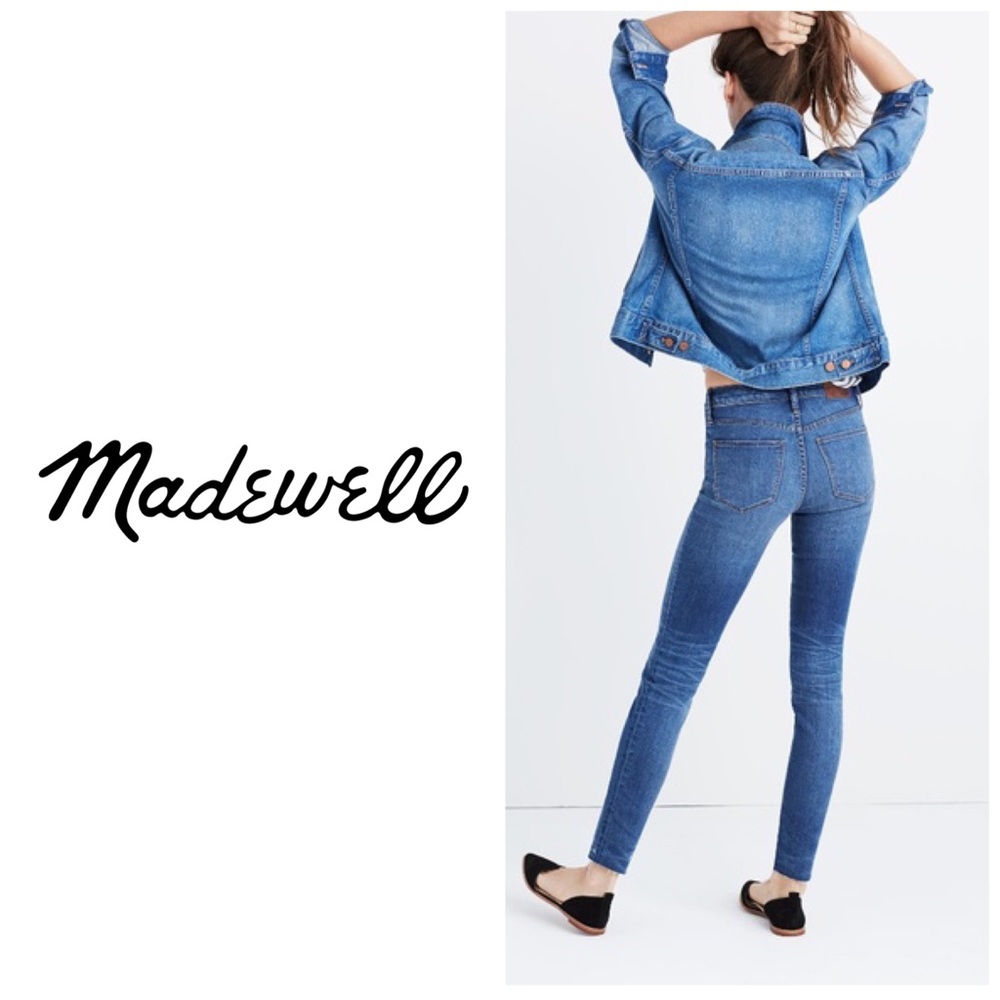 Madewell 9” High Rise Skinny Jeans 👖